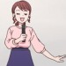 ステージショーのお姉さん
