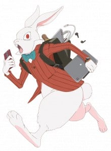 白ウサギ