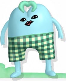 センター分け・チェック