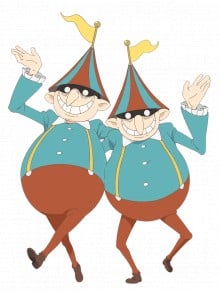 トゥイードルダム & トゥイードルディー