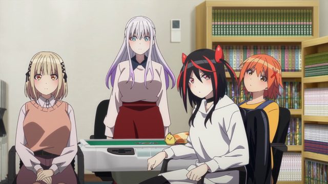 东12局 麻将桌少女