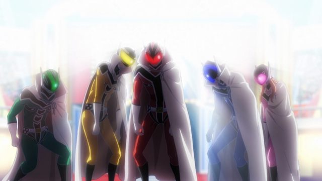 我们代表正义！龙神战队龙神守望者！