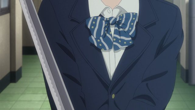 九郎终于拿起刀了