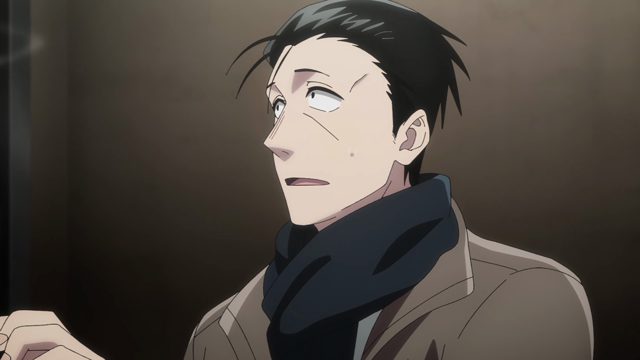 スーパーの裏で光るふたり