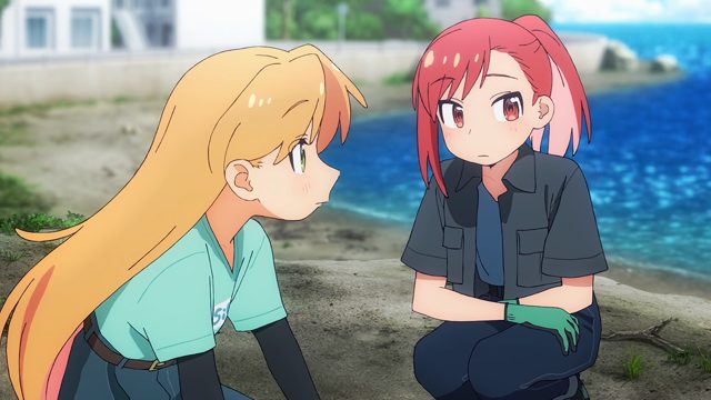 海岸边的回收工厂