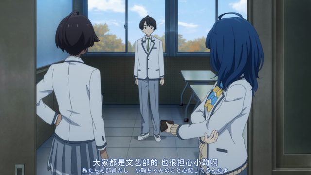 把老师当作天花板污渍之类的东西就好，你们继续