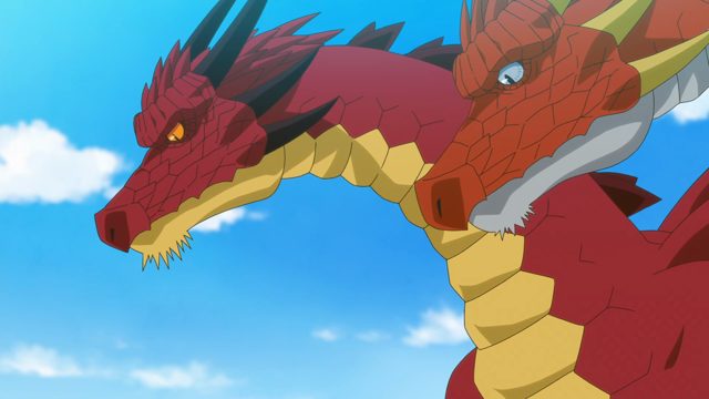 アース、赤ちゃんドラゴンを拾う