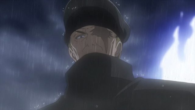 雨中败走