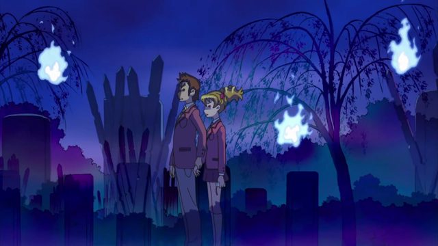 恐怖の文化祭！夜の学校に響く足音！！