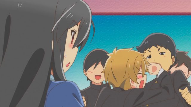 来学校了！