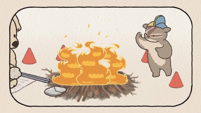 无尾熊与篝火的香味