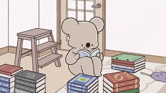 无尾熊的居家野餐日／无法专心整理的无尾熊／稍微重新布置房间的无尾熊