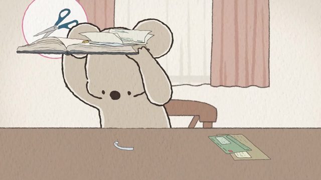 无尾熊弄丢了他的剪刀／无尾熊把东西弄得一团乱