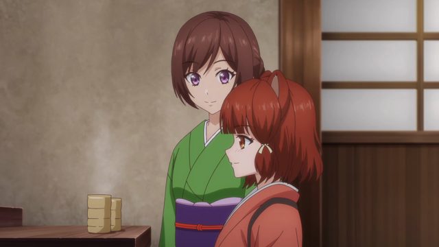 狸の嫁入り。