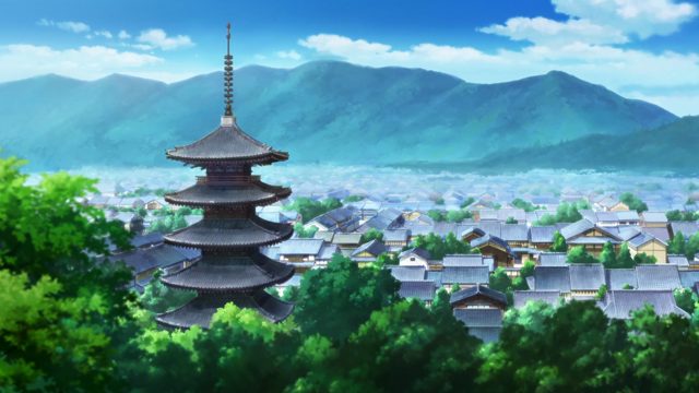 抵达京都