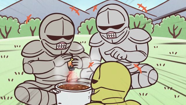 两个一起／户外咖喱