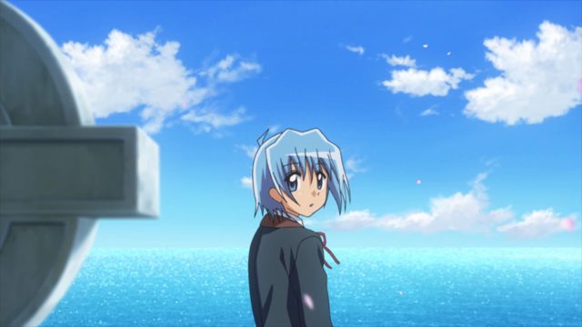 在樱花树下