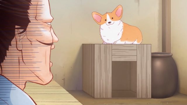 殿と犬