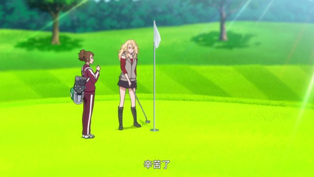 早乙女一奈以职业球童为目标