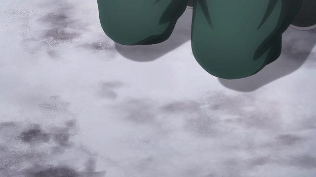 雪解けの温泉街