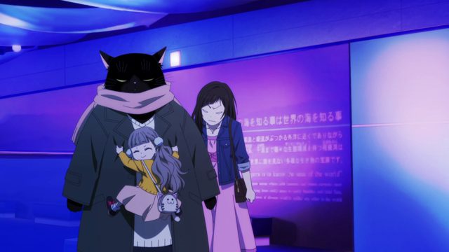 能干猫去水族馆